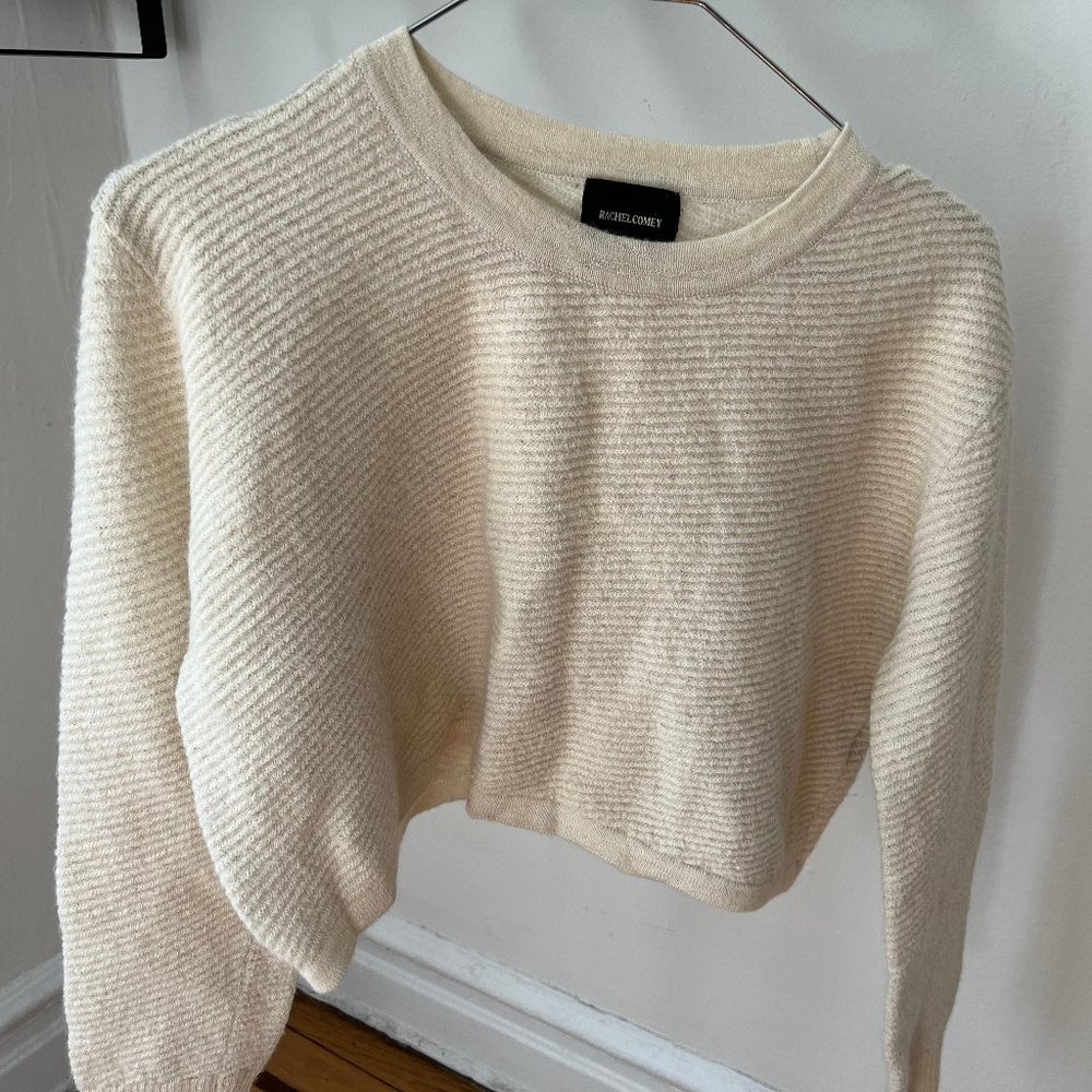 Rachel Comey Crop Top Long Sleeved Sweater